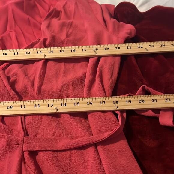 H by Halston Midi Wrap Dress Size L - Picture 7 of 8